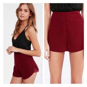 UO Kimchi Blue Lace Layer Shorts